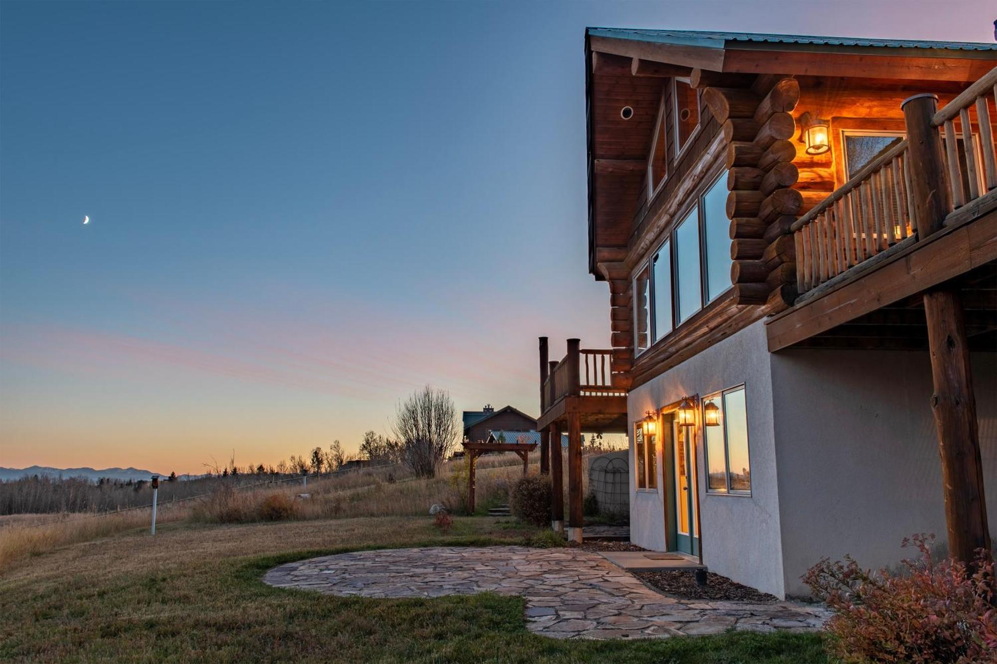 Large Log Cabin With Magnificent Teton Views Villa Tetonia Exterior photo