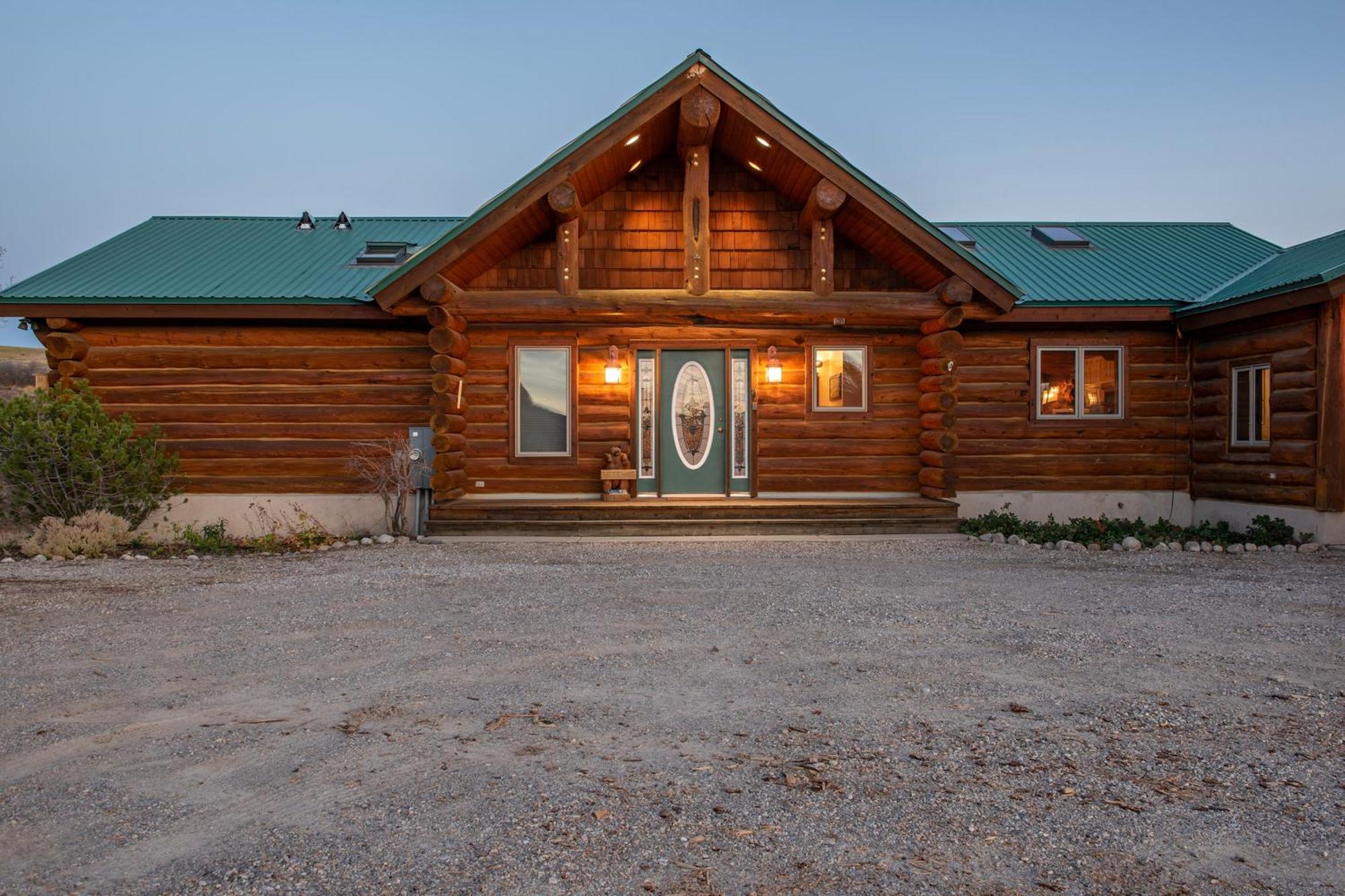 Large Log Cabin With Magnificent Teton Views Villa Tetonia Exterior photo